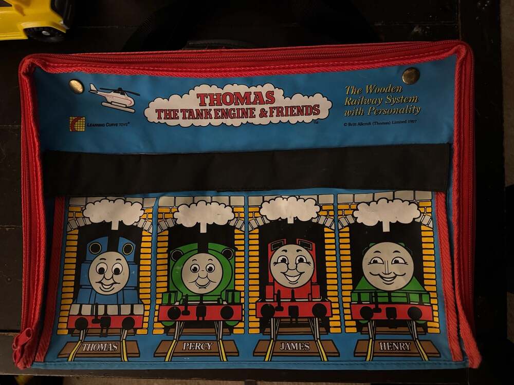 Thomas The Tank Engine & Friends Wooden Railway Metal Train Case71